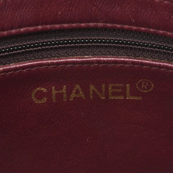 Authentic CHANEL Vintage Matelasse Lambskin Leather Quilted Shoulder Bag Chain - Picture 7 of 10